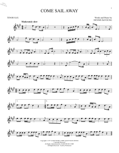 Come Sail Away (Download) 