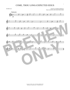 Come, Thou Long-Expected Jesus (Download) 