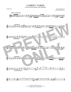 Gabriel's Oboe (Download) 