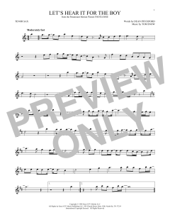 Let's Hear It For The Boy (Download) 