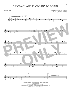 Santa Claus Is Comin' To Town (Download) 