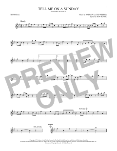 Tell Me On A Sunday (Download) 