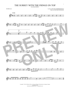 The Surrey With The Fringe On Top (Download) 