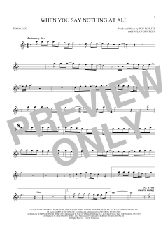 When You Say Nothing At All (Download) 