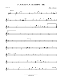 Wonderful Christmastime (Download) 
