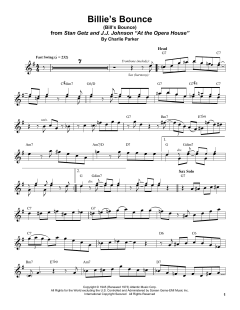 Billie's Bounce (Download) 