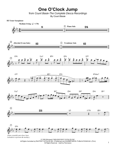 One O'Clock Jump (Download) 