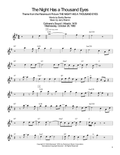 The Night Has A Thousand Eyes (Download) 