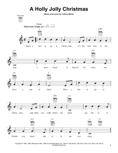 A Holly Jolly Christmas von Johnny Marks (Download) 