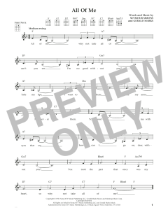 All Of Me von Gerald Marks (Download) 