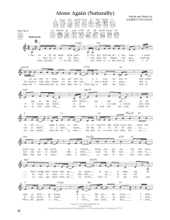 Alone Again von Gilbert O'Sullivan (Download) 