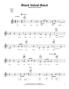 Black Velvet Band von Traditional Irish Folk Song (Download) 