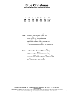 Blue Christmas von Elvis Presley (Download) 