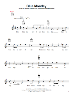 Blue Monday von Dave Bartholomew (Download) 