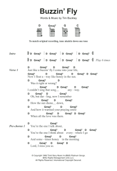 Buzzin' Fly von Tim Buckley (Download) 