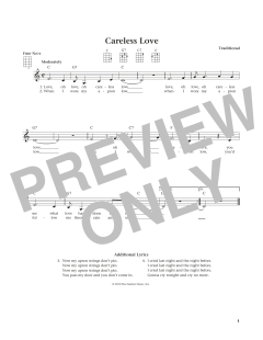Careless Love von Anonymous (Download) 