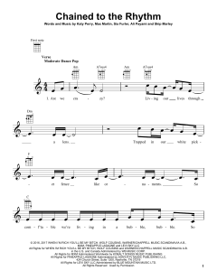Chained To The Rhythm von Katy Perry (Download) 