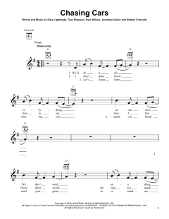 Chasing Cars von Snow Patrol (Download) 