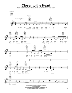 Closer To The Heart von Rush (Download) 