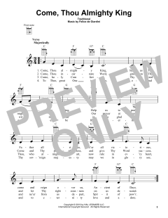 Come, Thou Almighty King von Traditional (Download) 