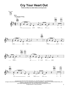 Cry Your Heart Out von Adele (Download) 