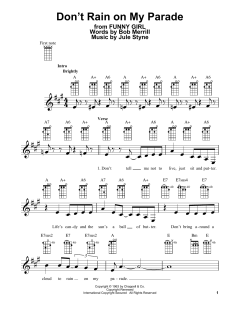 Don't Rain On My Parade von Barbra Streisand (Download) 