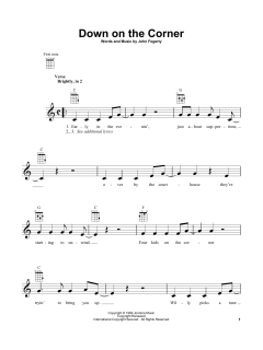 Down On The Corner von Creedence Clearwater Revival (Download) 