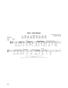 Fire And Rain von James Taylor (Download) 