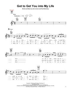 Got To Get You Into My Life von The Beatles (Download) 