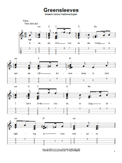 Greensleeves von Traditional English (Download) 