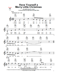 Have Yourself A Merry Little Christmas von Hugh Martin (Download) 
