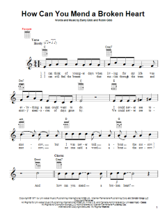 How Can You Mend A Broken Heart von Barry Gibb (Download) 