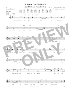 I Ain't Got Nobody von Bessie Smith (Download) 