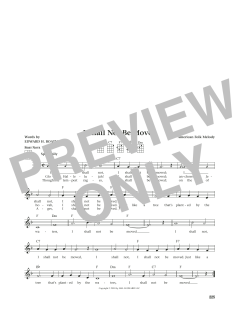 I Shall Not Be Moved von Edward H. Boatner (Download) 