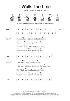 I Walk The Line von Johnny Cash (Download) 