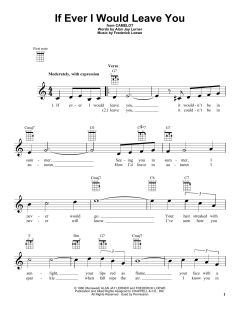 If Ever I Would Leave You von Frederick Loewe (Download) 