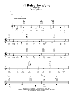 If I Ruled The World von Cyril Ornadel (Download) 