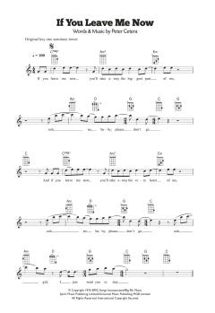 If You Leave Me Now von Chicago (Download) 