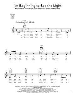I'm Beginning To See The Light von Don George (Download) 