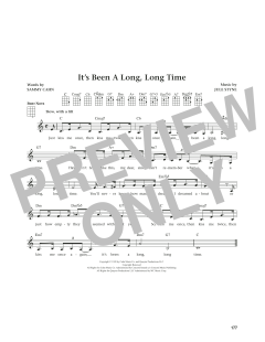 It's Been A Long, Long Time von Jule Styne (Download) 