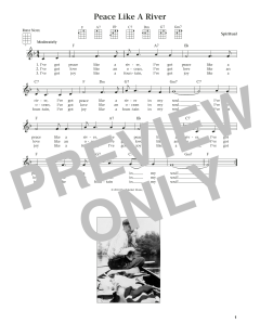 I've Got Peace Like A River von Traditional (Download) 