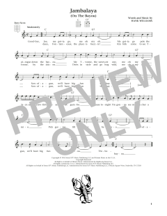 Jambalaya von Hank Williams (Download) 