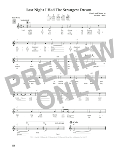 Last Night I Had The Strangest Dream (Download) 