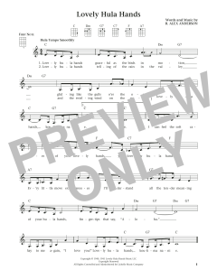 Lovely Hula Hands (Download) 