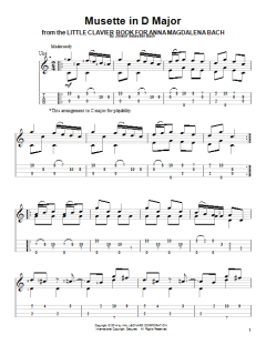 Musette in D Major (Download) 