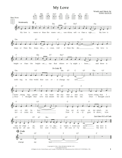 My Love (Download) 