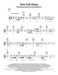 One Call Away (Download) 