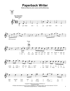 Paperback Writer (Download) 