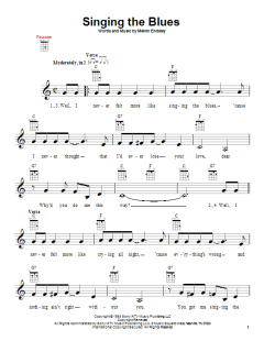 Singing The Blues (Download) 