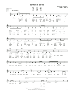 Sixteen Tons (Download) 